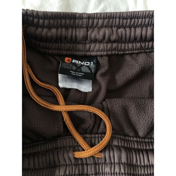 And1 Basketball Sweatpants Men S Brown Athleisure Activewear Athletic Loungewear - Picture 5 of 11